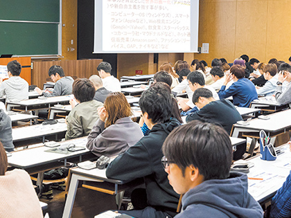 貿易学科の様子1